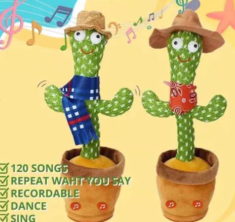 JUGUETE CACTUS BAILARIN RECARGABLE