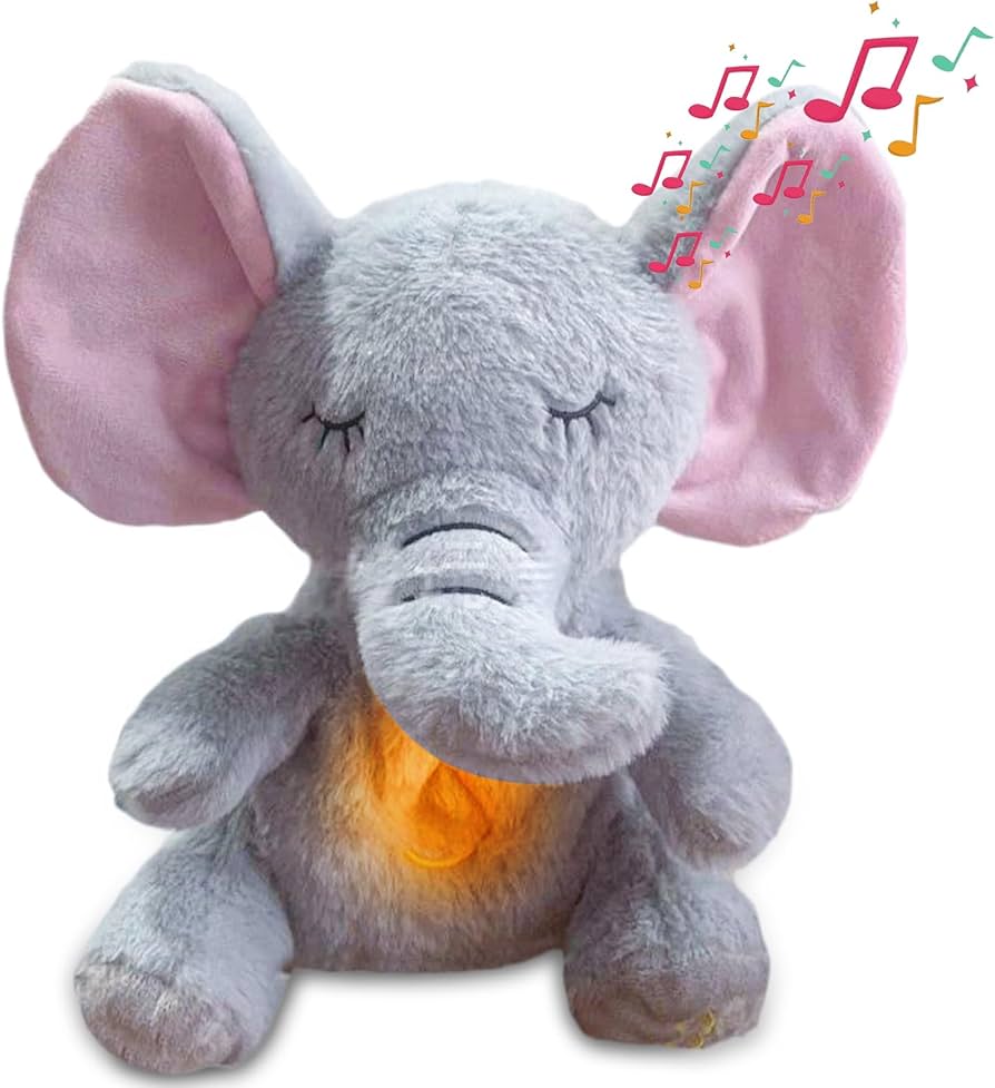 PELUCHE ELEFANTE QUE RESPIRA