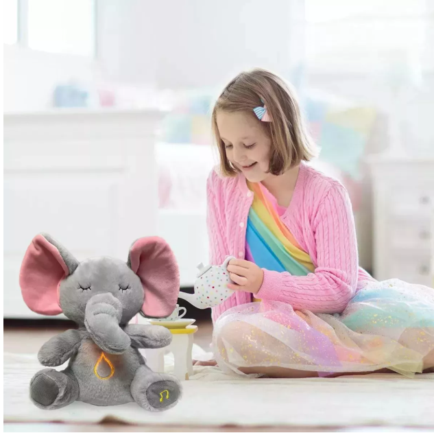 PELUCHE ELEFANTE QUE RESPIRA