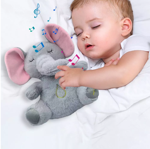PELUCHE ELEFANTE QUE RESPIRA