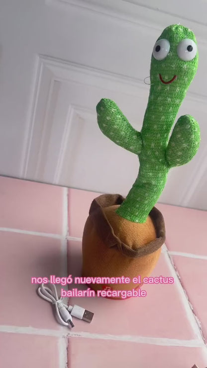 JUGUETE CACTUS BAILARIN RECARGABLE
